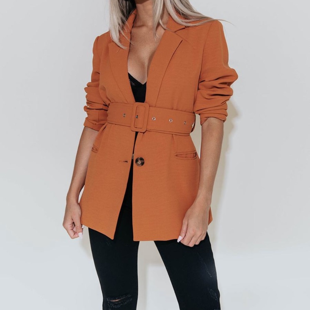 Tangerine Blazer from Kittenish, NEW!!